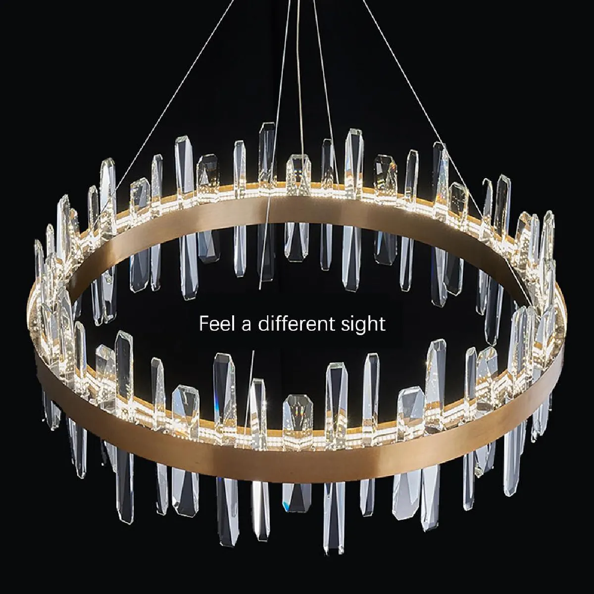 Universal Lustre Cristal Simple 30W - Rouge Net