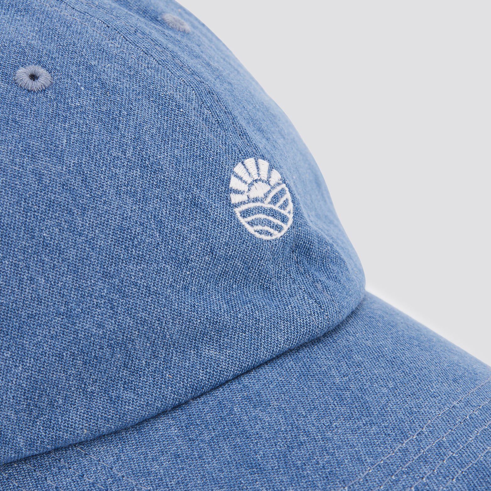 Casquette unie Bleu moyen