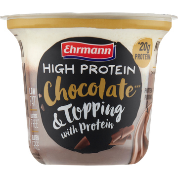 Ehrmann High Protein Chocolate & Topping with Protein 200 g