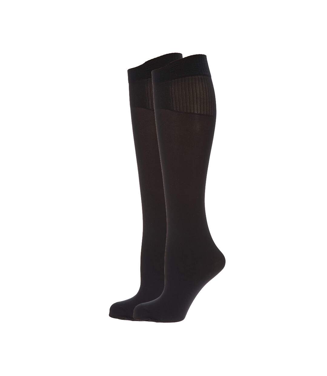 Mi-Bas Noir Femme Dim ABSOLU FLEX 40D