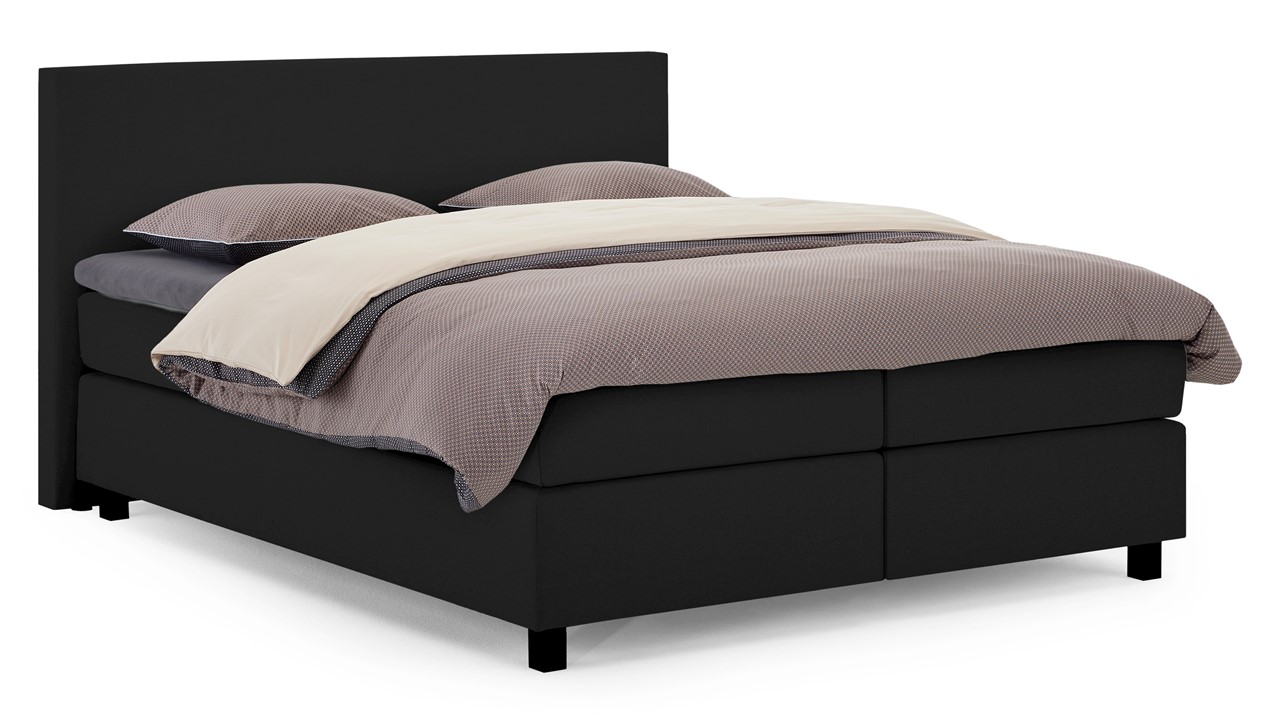 Boxspring Autentik Tunn black