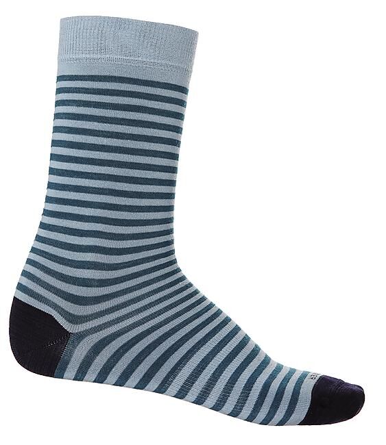 ICEBREAKER - CHAUSSETTES LIFESTYLE FINE GAUGE CREW STRIPE