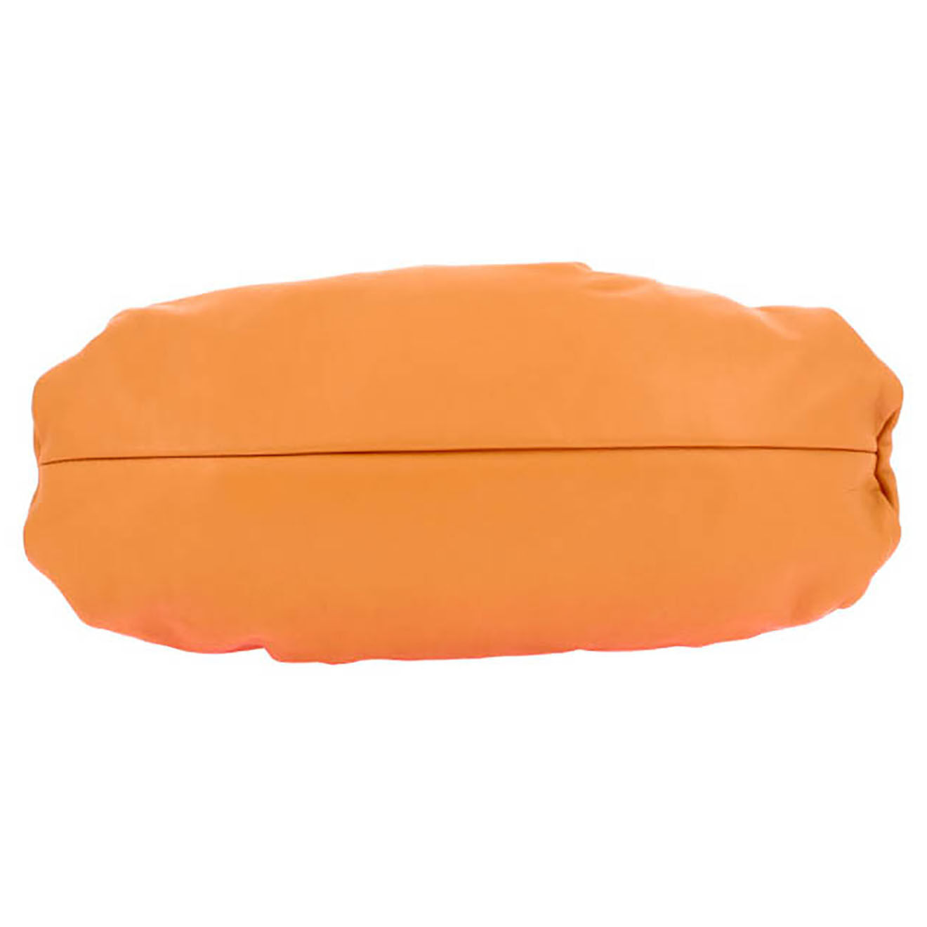 Bottega Veneta Sac porté épaule Shoulder Pouch en Cuir orange - Neuf sans étiquette - L.37 cm