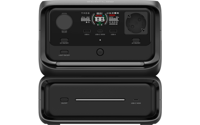 EcoFlow River 3 Tragbare Powerstation 245 Wh 300 W