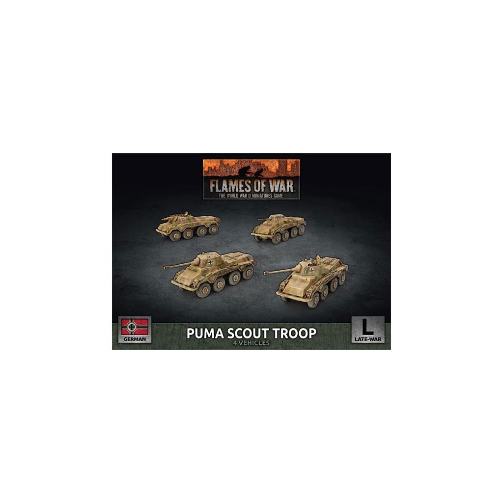 Flames of War - Puma Scout Troop