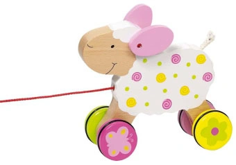 Nachziehtier Schaf SUSE in bunt