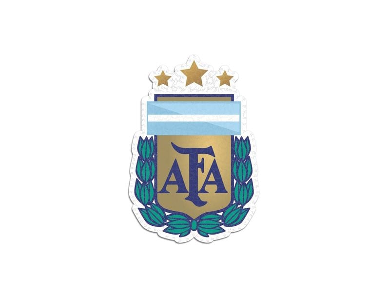 Iconic Puzzle Nationalmanschaft Argentinien- Logo Offizielles Holzpuzzle, Grösse M