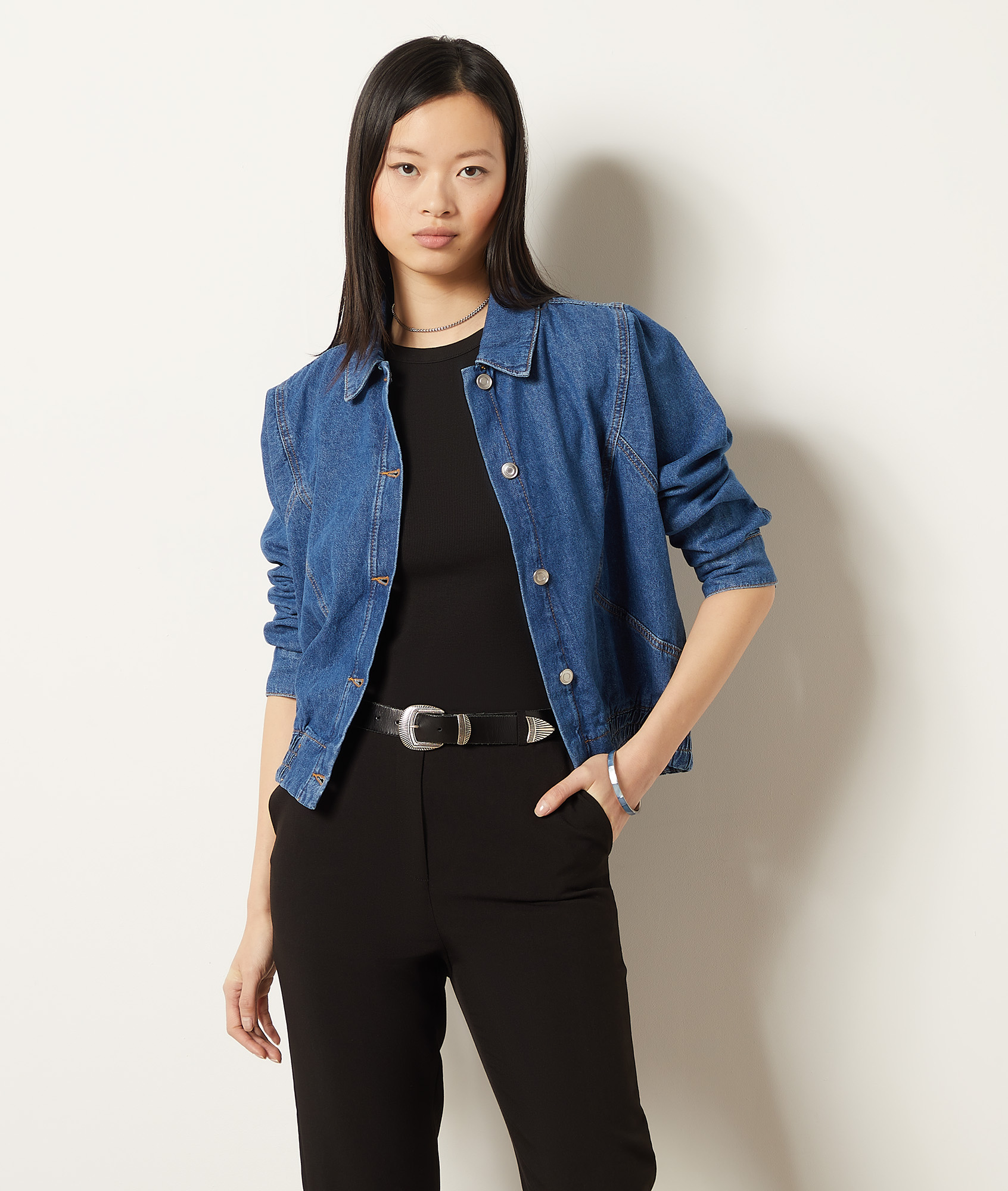 Veste en jean 100% coton