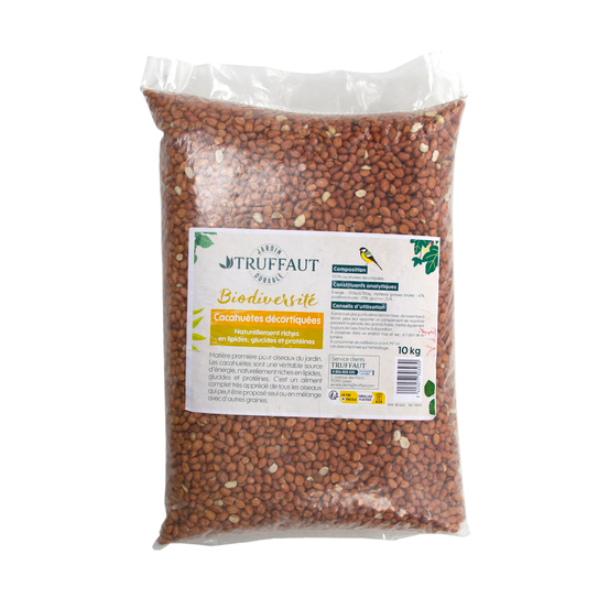 Graines de cacahuètes pour oiseaux du jardin - 10 kg