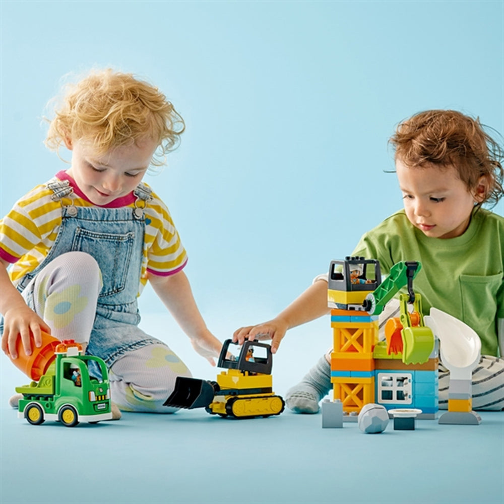 DUPLO® Byggeplads - LEGO® → Luksusbaby.dk