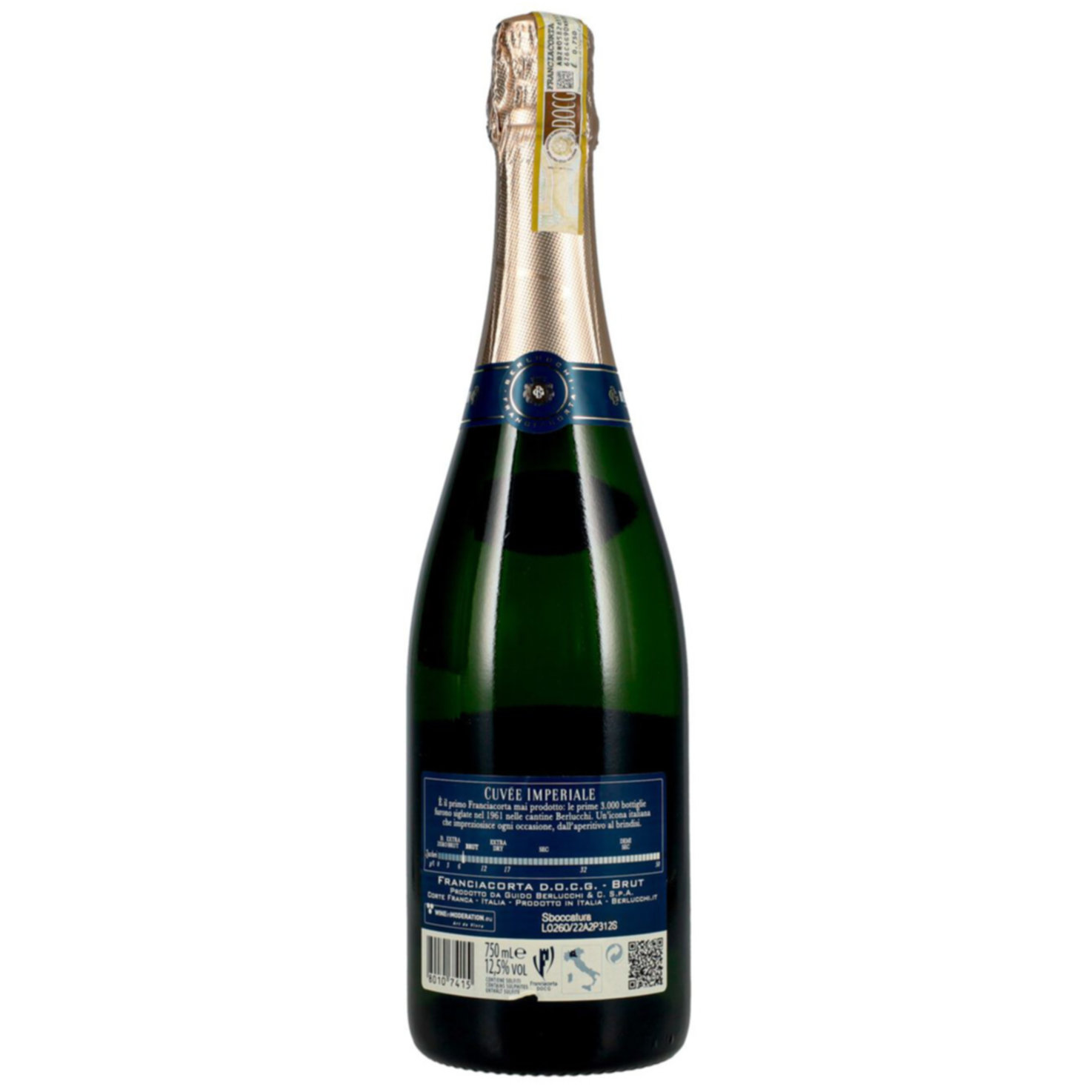 Cuvée Imperiale Brut Franciacorta DOCG Guido Berlucchi -75cl