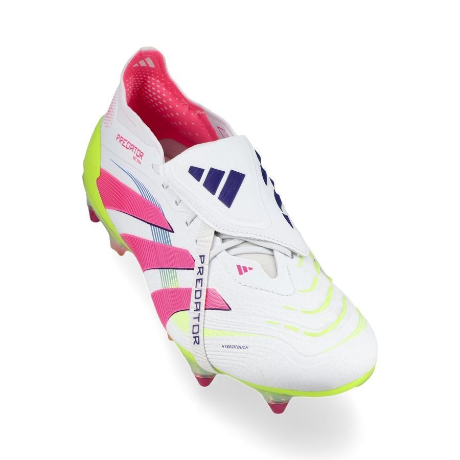 adidas Predator Elite Fold-over Tongue SG Celestial Victory - Blanc/Lucid Pink/Lucid Lemon