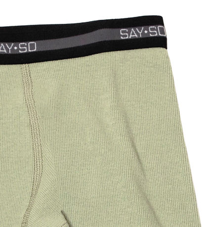 Say-So Boxershorts -  Grøn