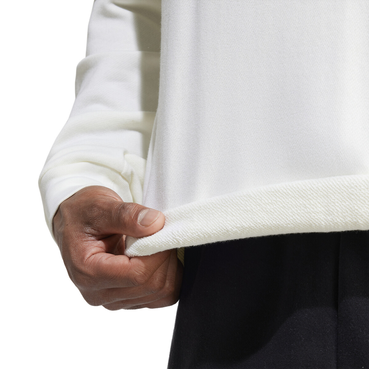 Suéter adidas Performance com gola redonda e logo duplo