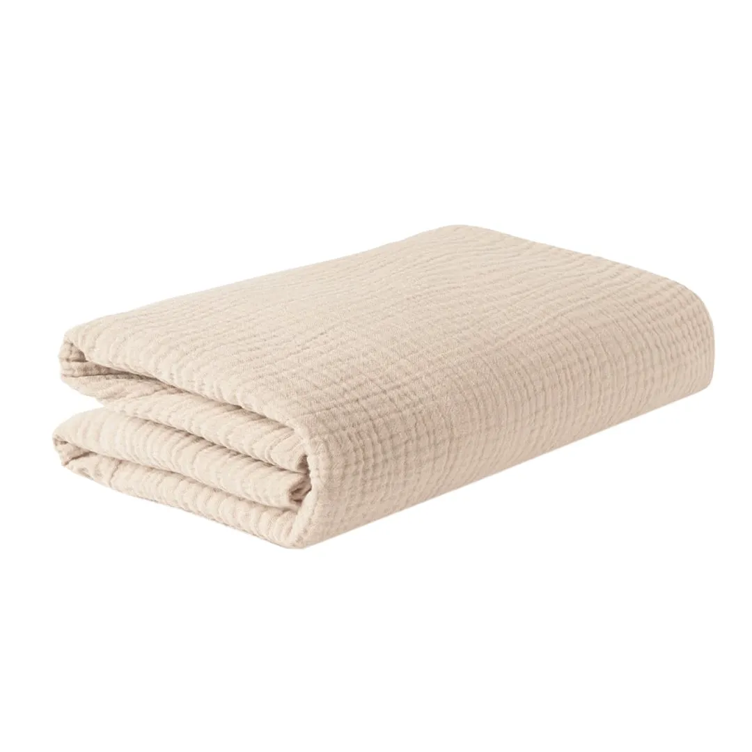 Simmons Couverture Mousseline Deluxe - Beige