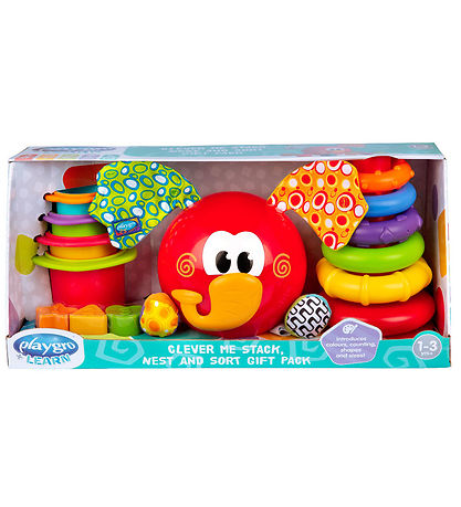 Playgro Gaves?t - Aktivitetsleget?j - Byg, Put & Stabel