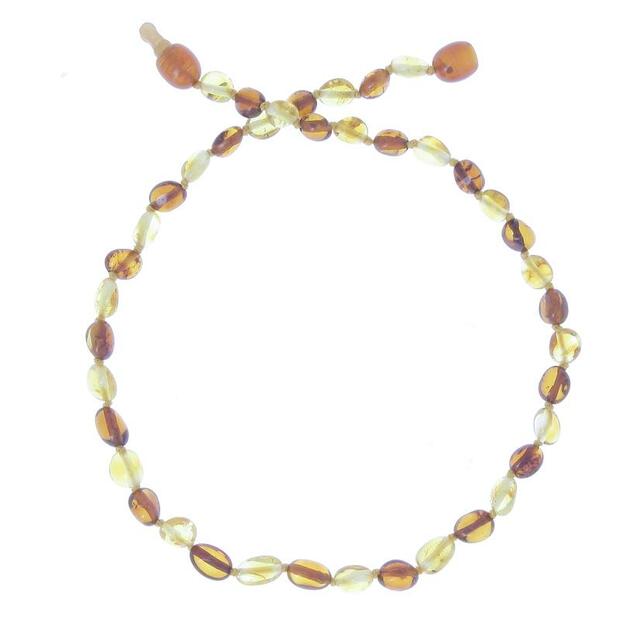 Collier Enfant Ambre Baltique Duo - BALTIC WAY SHOP