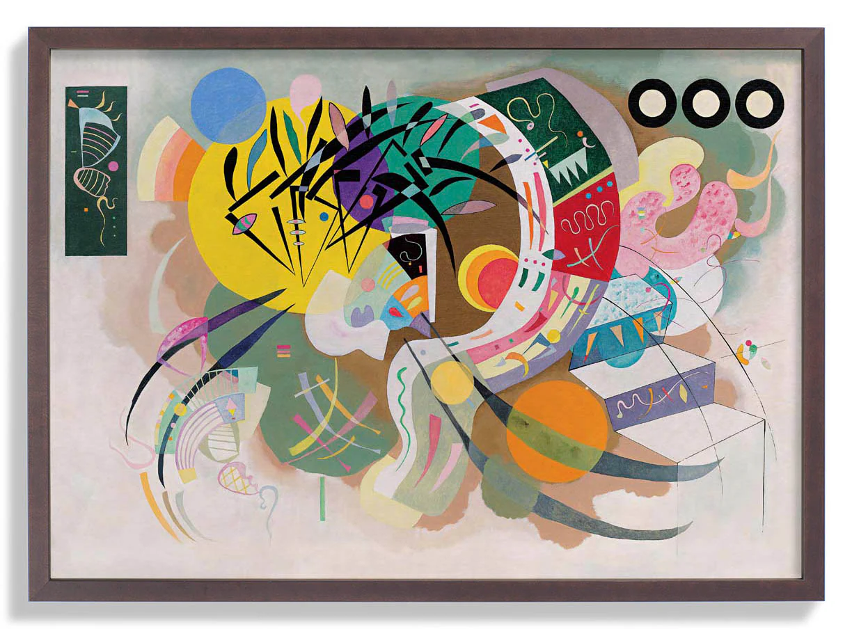 Dominante Kurve von Wassily Kandinsky