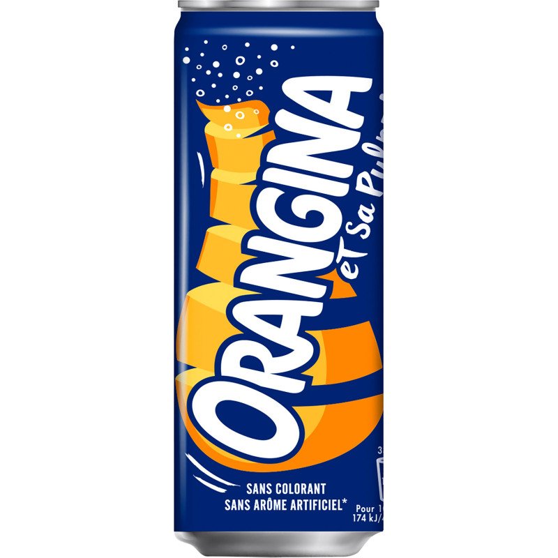 Orangina 33 cl - 24 canettes