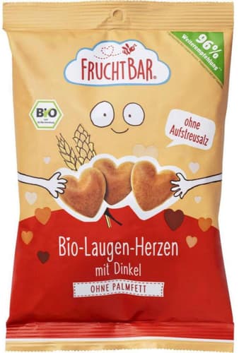 FruchtBar – Bio-Laugen-Herzen mit Dinkel