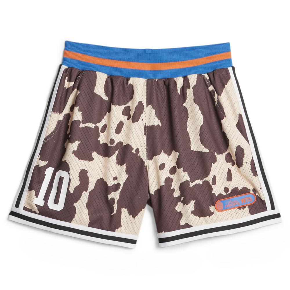 Puma Short de Basket Marron/Beige Homme Puma Clyde's