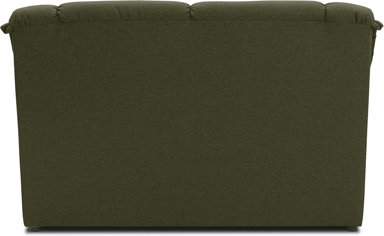 DOMO. collection Sofa Berlin, klassisches 2er Sofa, Polstergarnitur mit hochwertigem Federkern, 2 Sitzer 143 x 90 x 89 cm (BxTxH), grün