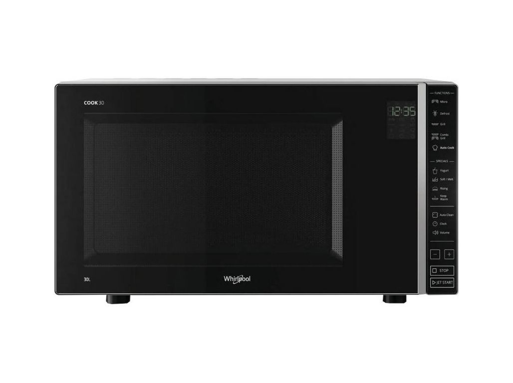 MICRO ONDAS COM GRILL WHIRLPOOL PRETO 30 L