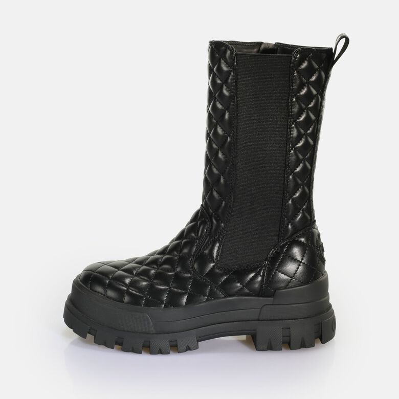 ASPHA CLF CHELSEA HI - bottines véganes - NOIR