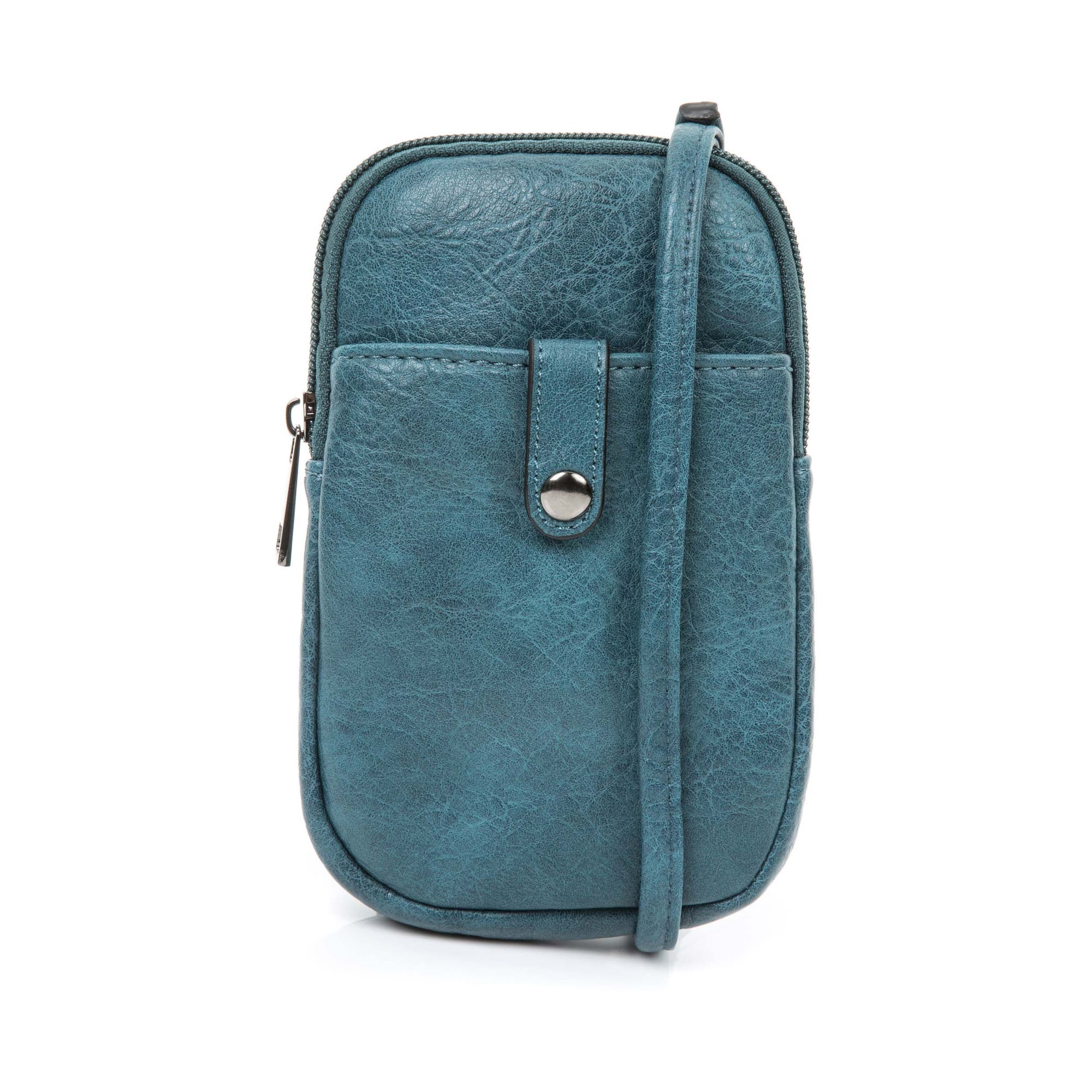 Pochette pour téléphone bleu