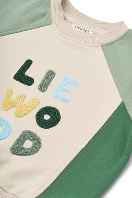 LIEWOOD Aude Collegegenser, Peppermint/Sandy