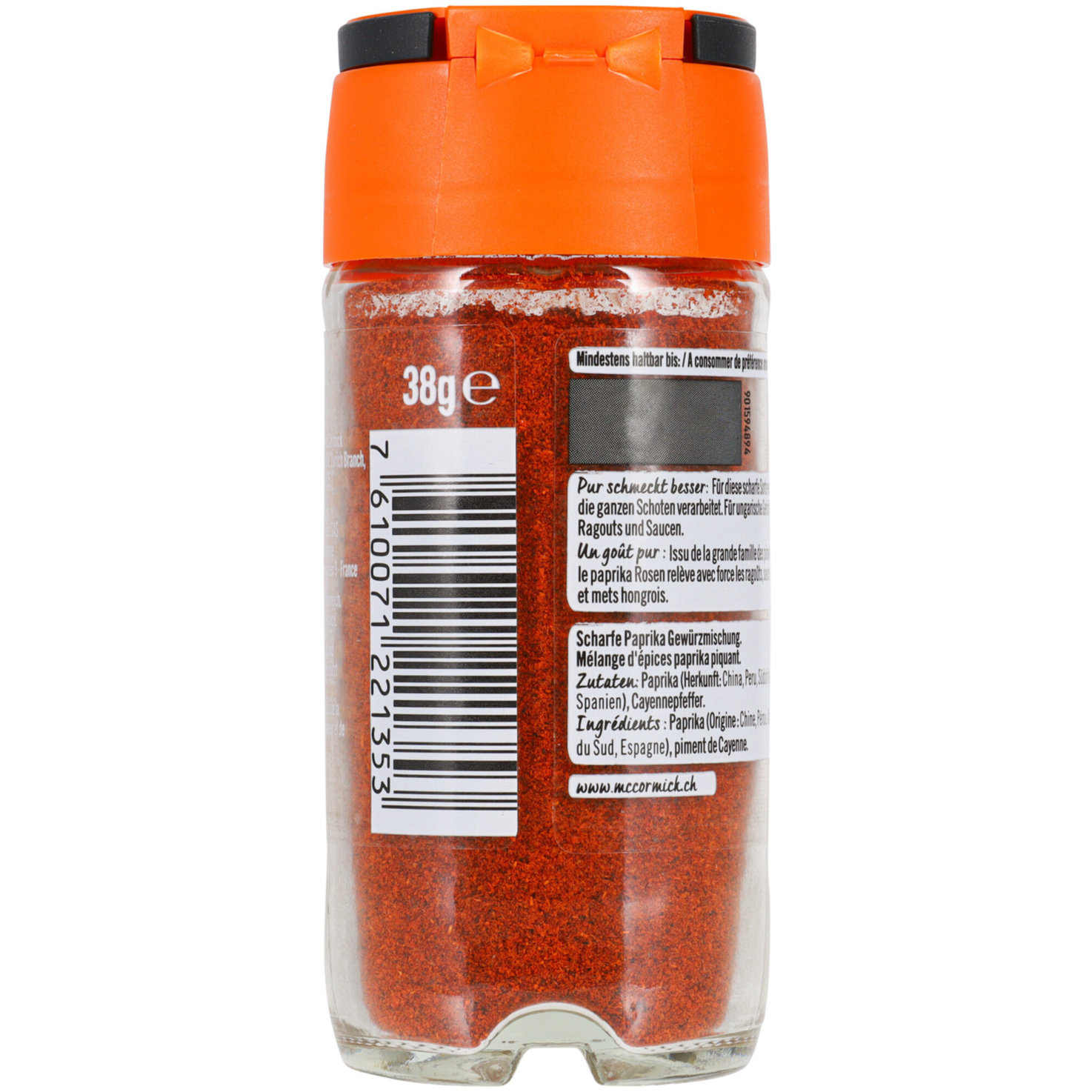 McCormick Paprika Rosen scharf