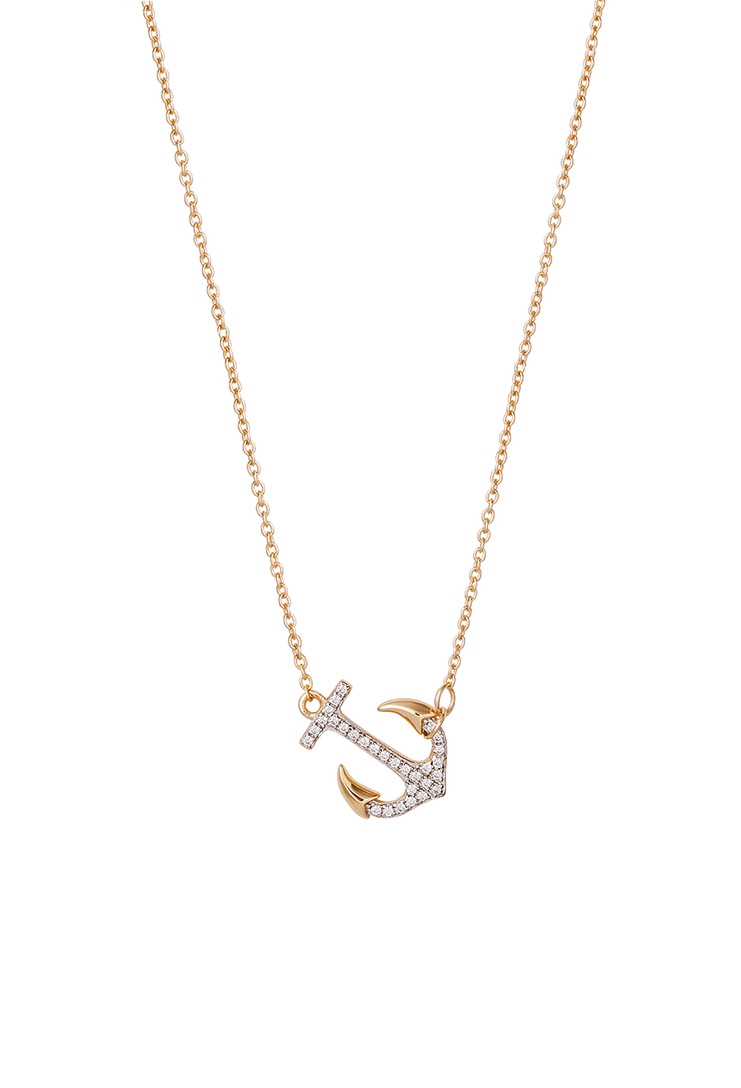 Xenox Damenkette Crazy Wave Gold XS4170G
