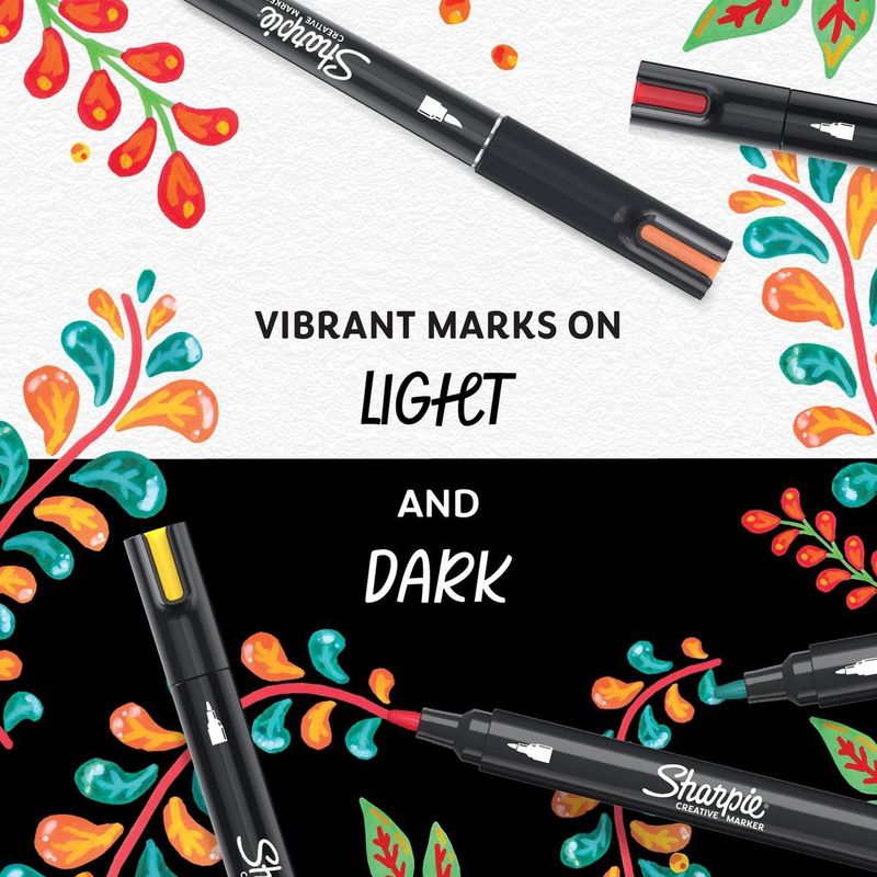 Sharpie - Creative Marker - Verfmarker - Diverse Kleuren - 12 Stuks