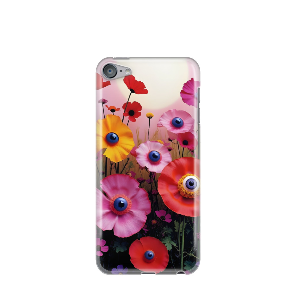 iPod Touch 7G Gummi Hülle Blütenblick - Versch. Farben