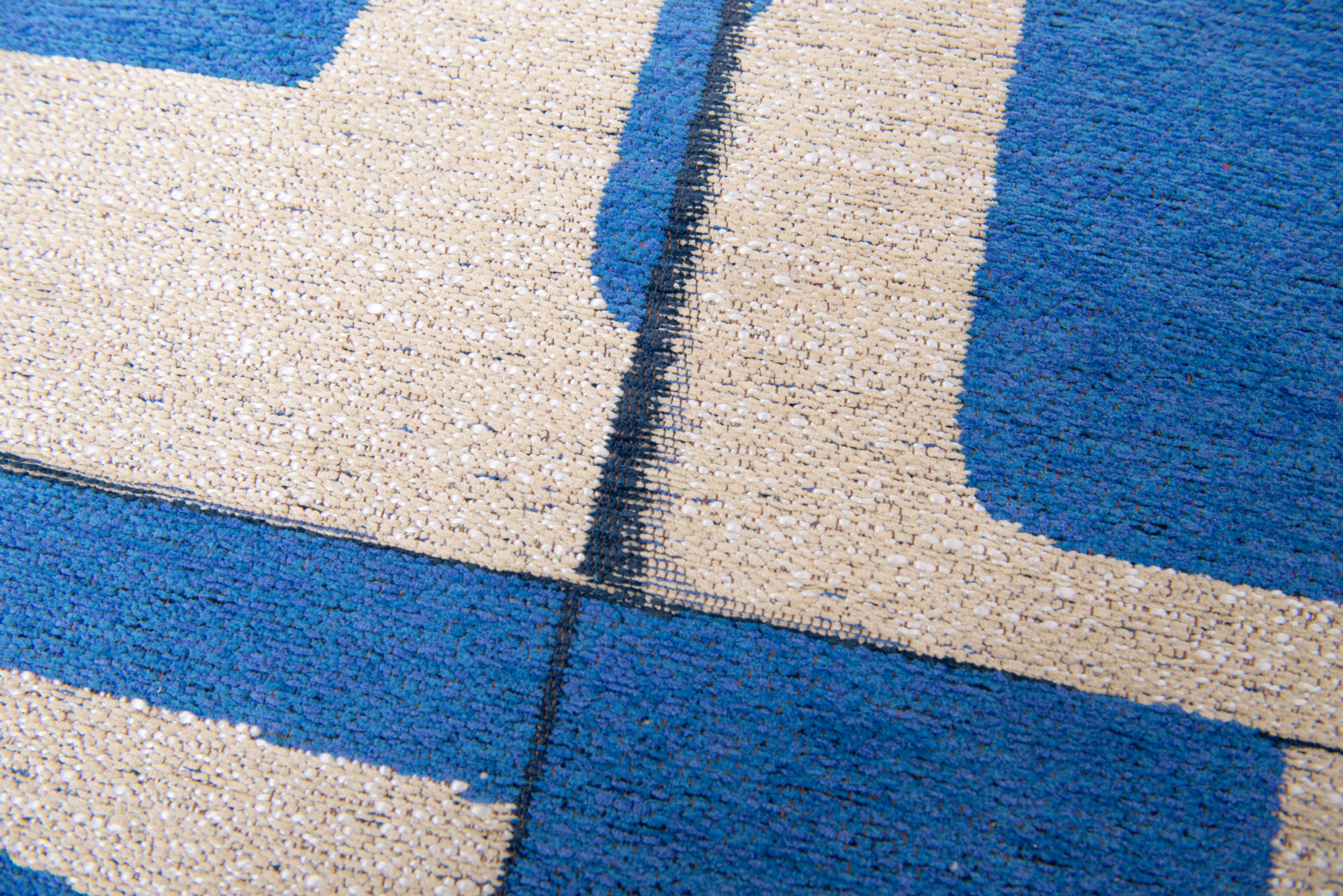 Ecorugs vloerkleed Papercut blauw 280x390 cm