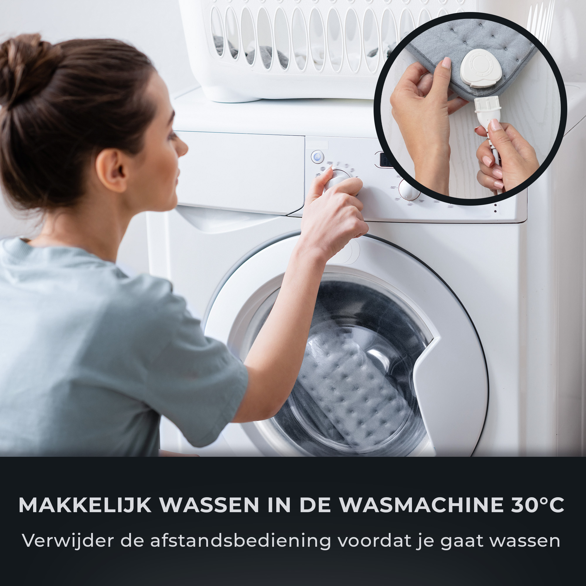 STAUS&BACH Heatmat Elektrisch warmtekussen - Grey