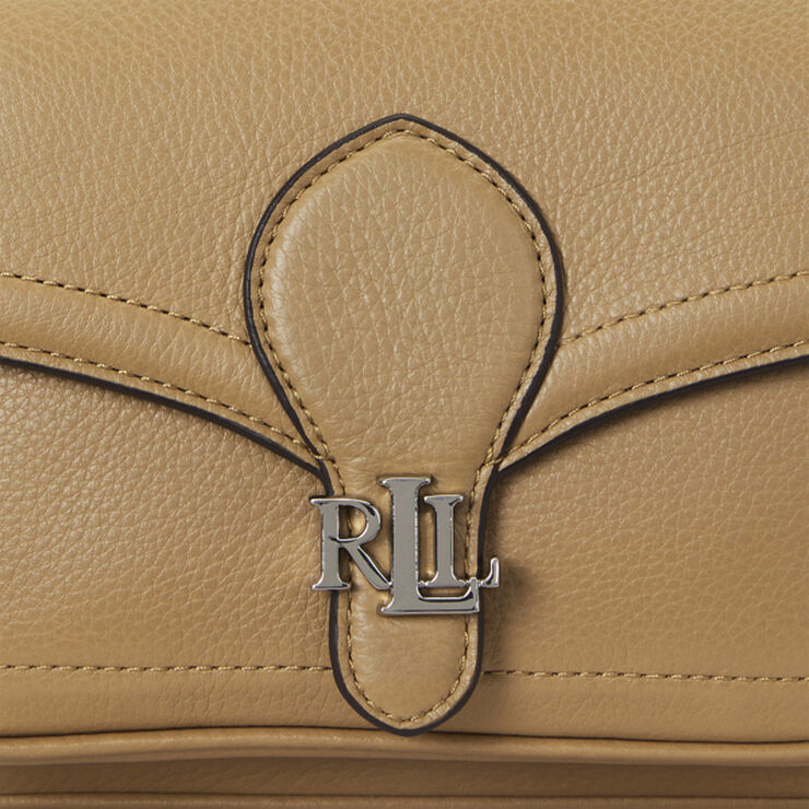 Lauren Ralph Lauren LUXE PEBBLE LTHR-BRADLEY SM-SBA-SMA Camel