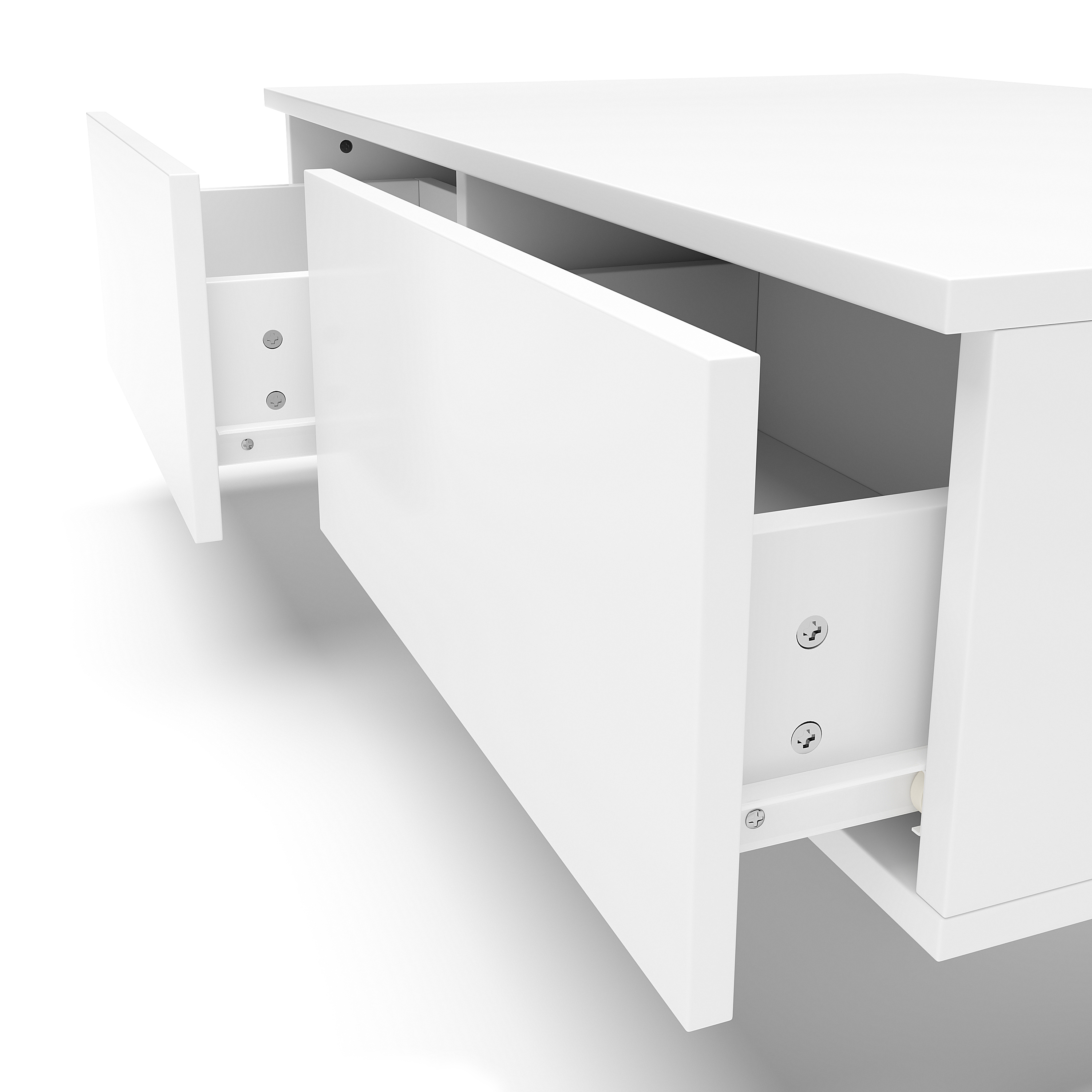 Beistelltisch TALA 88 x 60 cm weiss