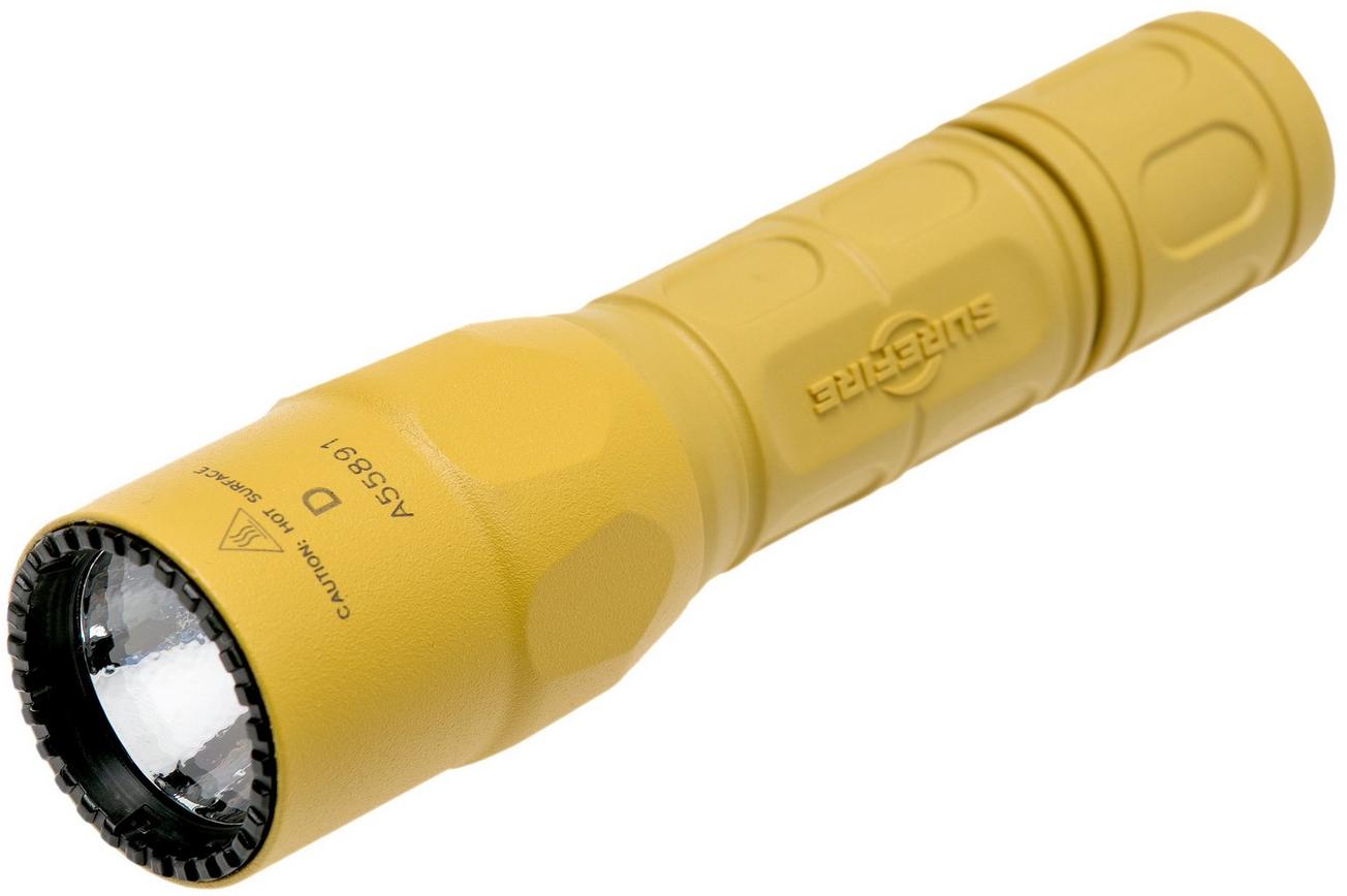 SureFire G2X Pro geel, 600 lumen