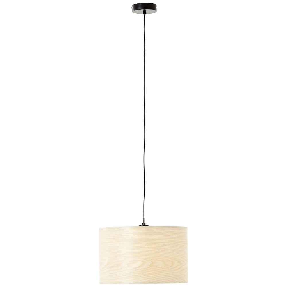 Luminaire à suspension filaire métal et bois Romm Brilliant