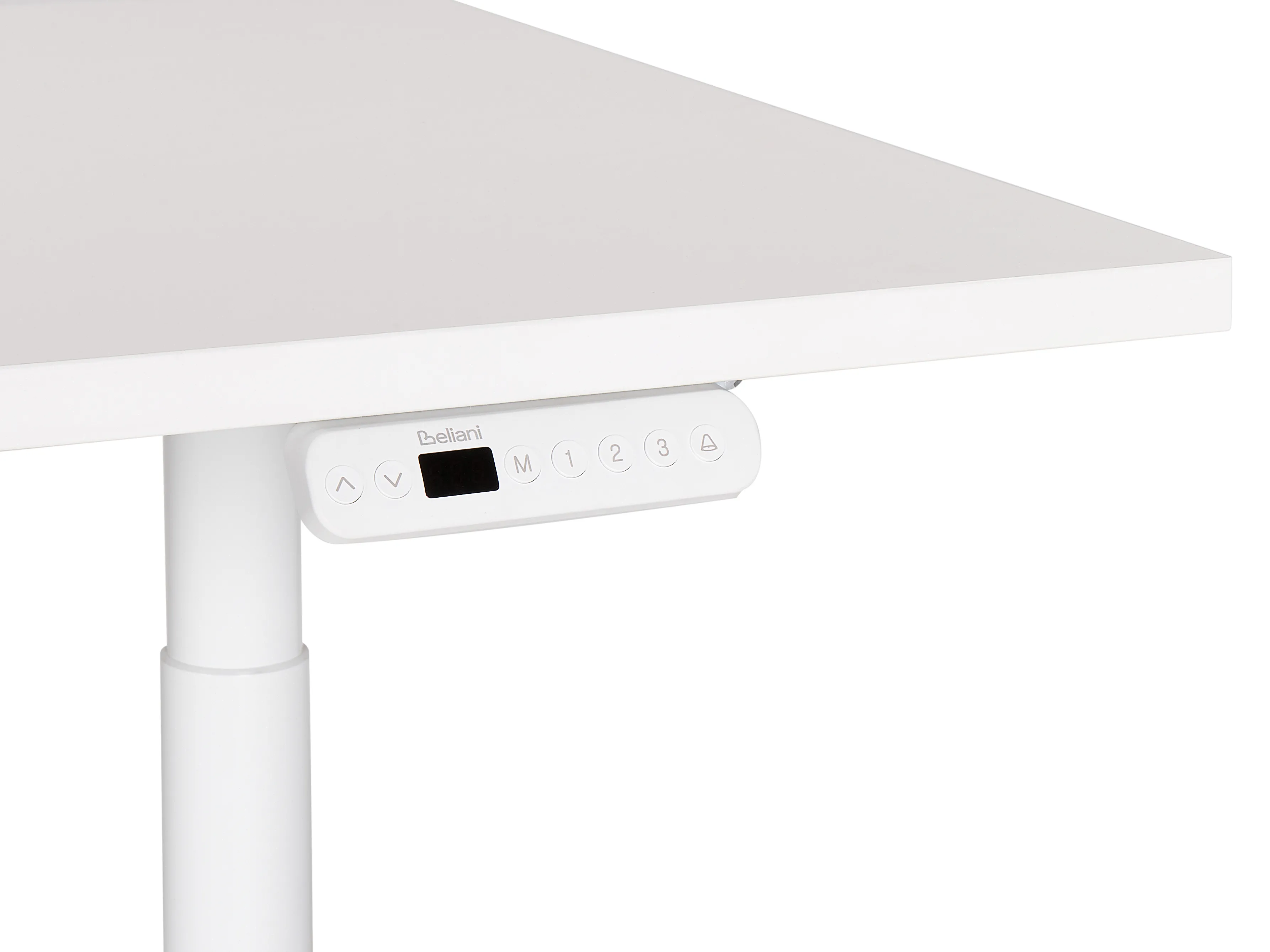 Elektrisch verstelbaar sta-bureau DESTINAS Wit 180 cm 80 cm