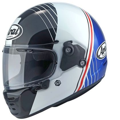 Casque Arai CONCEPT-XE - TEMU - Bleu / Blanc