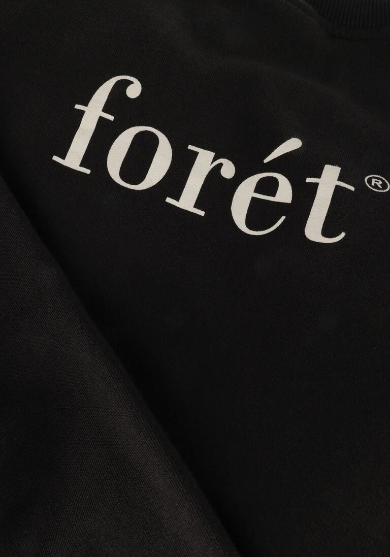 FOR\u00C9T zwarte for&eacute;t trui still sweatshirt