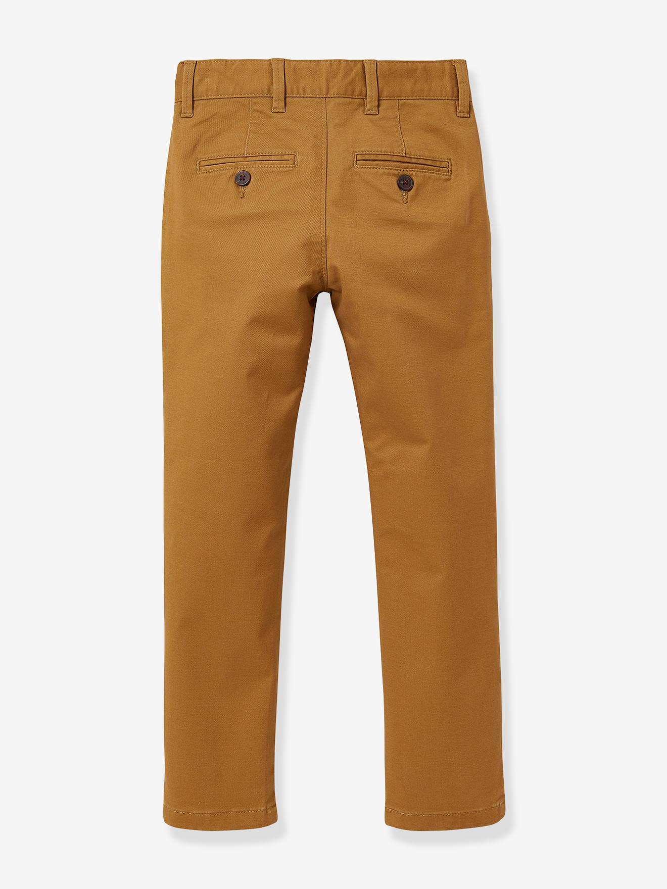 Calças chino para meninos
