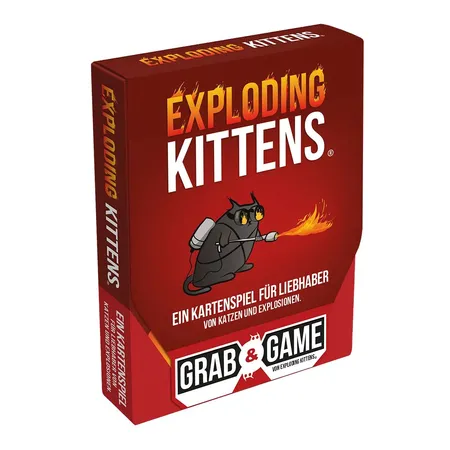 Asmodee Exploding Kittens: Grab & Game