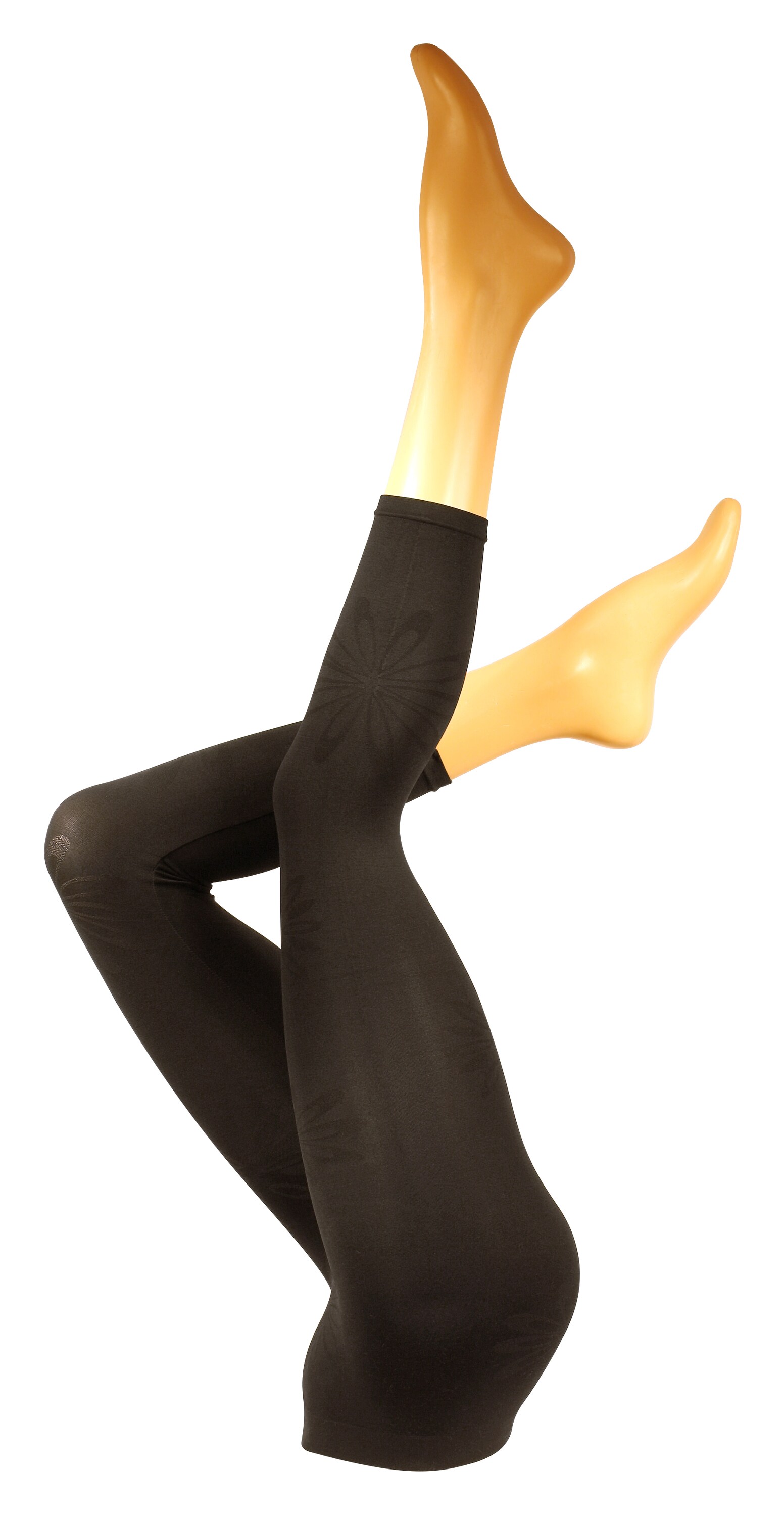 Cotton Prime® 3/4 Leggings mit Blumenmuster