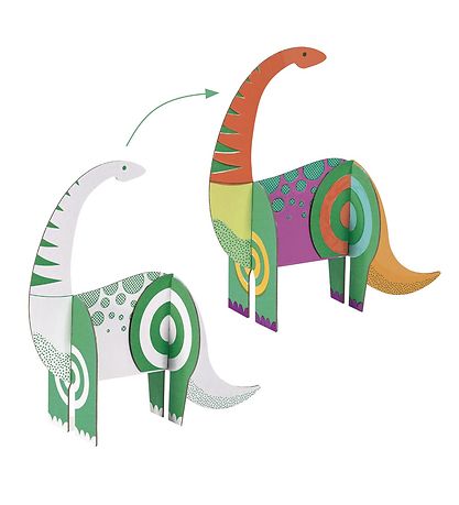Djeco Kreas?t - 13 Dele - Dinosaurer