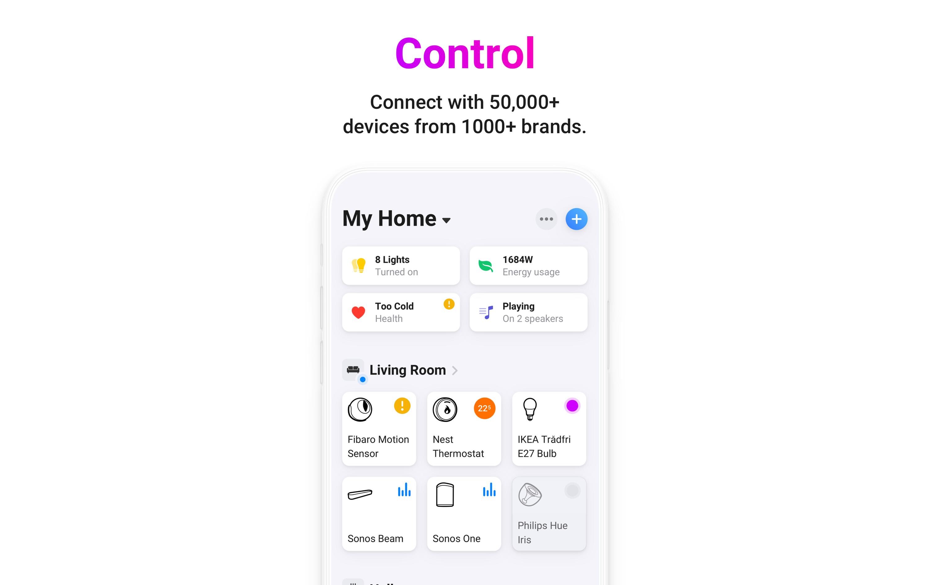 Smart Home Hub Homey Pro 3 2023 Zentrale<br>Smart Home Zentrale für viele Standards und Hersteller