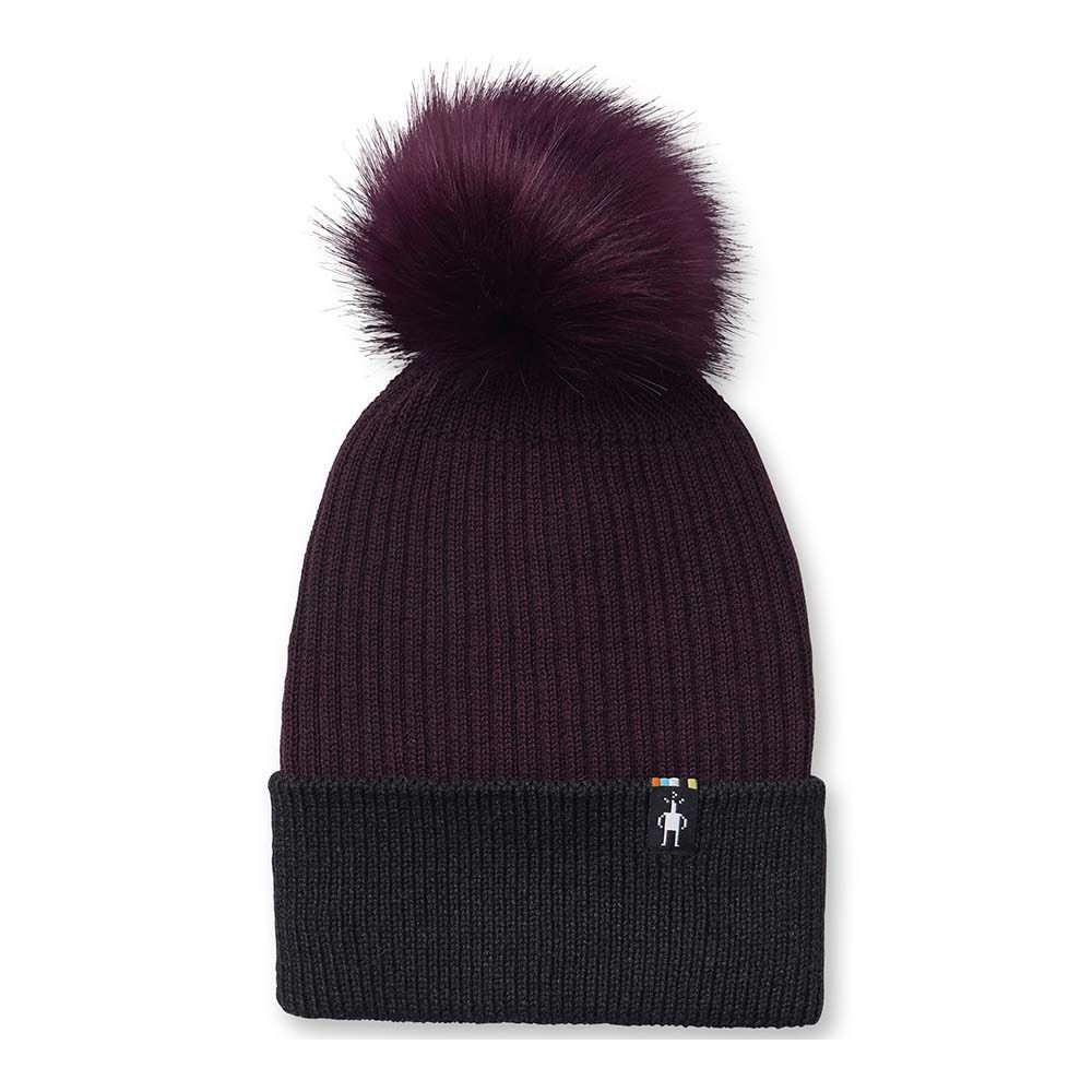 Smartwool POWDER PASS BEANIE - Bonnet woodsmoke