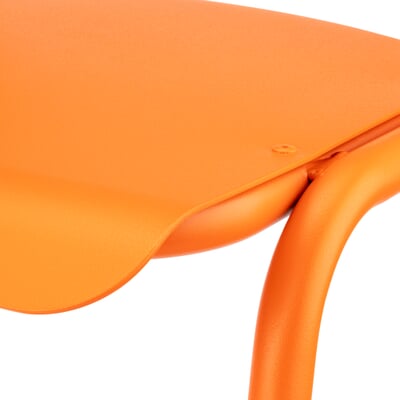 Stuhl Alu 2, Reinorange RAL 2004